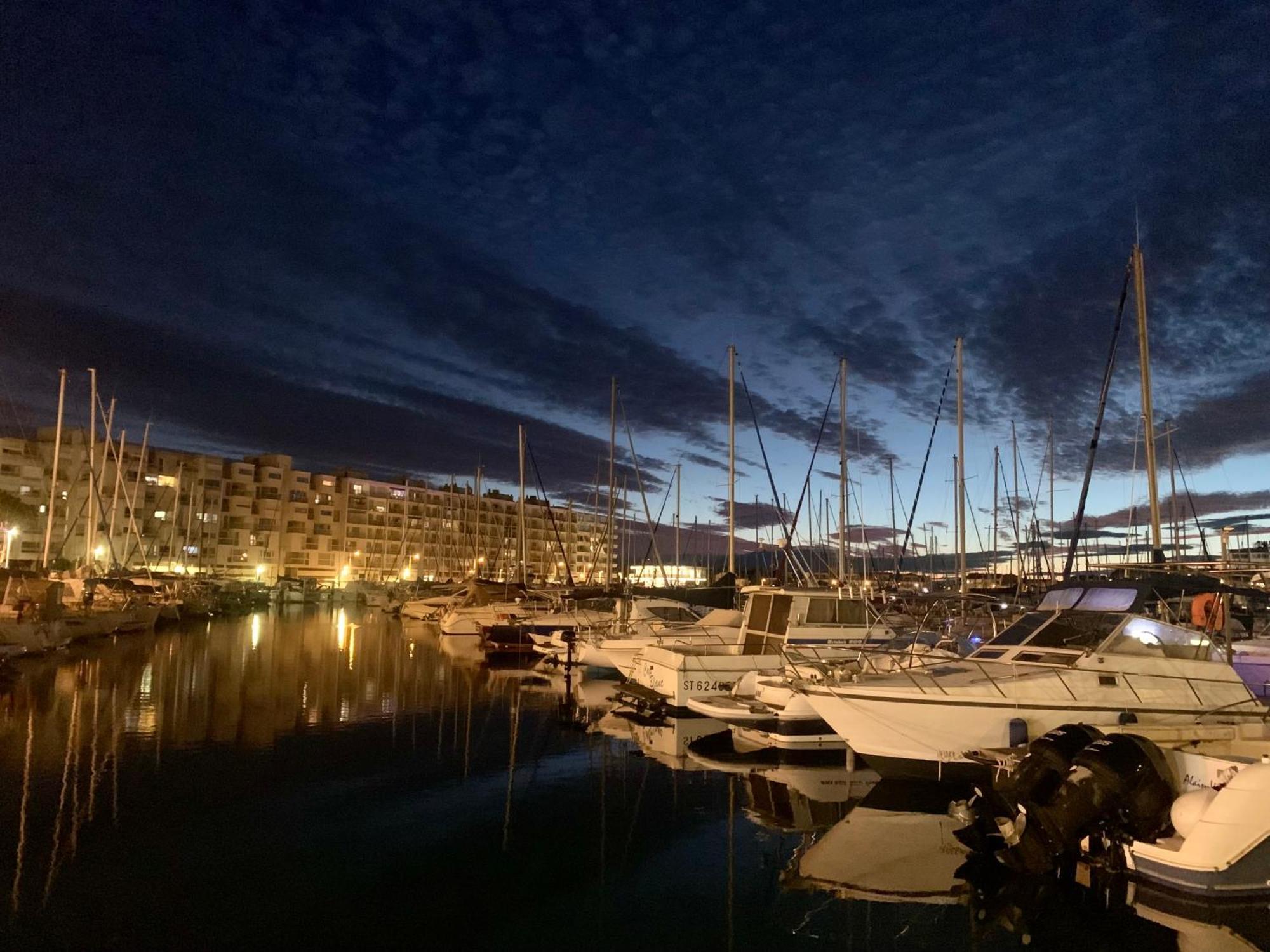 T3 Vue Port 200M De La Plage 2 Chambres Avec Garage Carnon-Plage Exterior foto